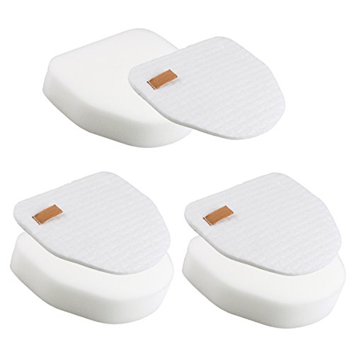 Vacuum Filter Replacement for Shark Rocket NV450 NV451 NV472 NV480 NV482 3Pack Professional Vacuum Filter Part # XFF450, Aunifun