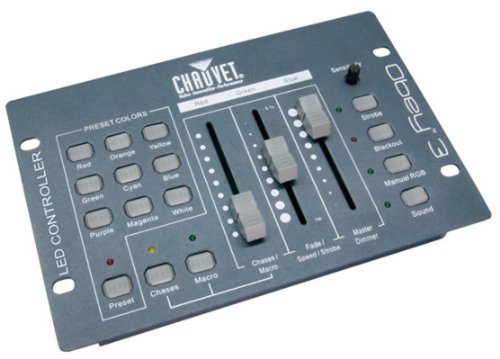 CHAUVET DJ OBEY-3 3 Channel DMX-512 LED Light Controller w/ 25' Cable DMX3P25FT