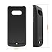 COOFUN Samsung Galaxy S7 Edge Charger Case 5200mAh Ultra Slim Rechargeable Portable External Backup Battery Pack-Charger Cover-Protective Case Power Bank Case (Black)
