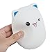 Nursery Lamp, Carejoy Cute Bear Silicone Night Light 7 Colors Accompany You Baby Fall Into Sleep Safely This Kids Night Lamps Will Be Your Good Choice For Your Little One (TAP Control, Boy)