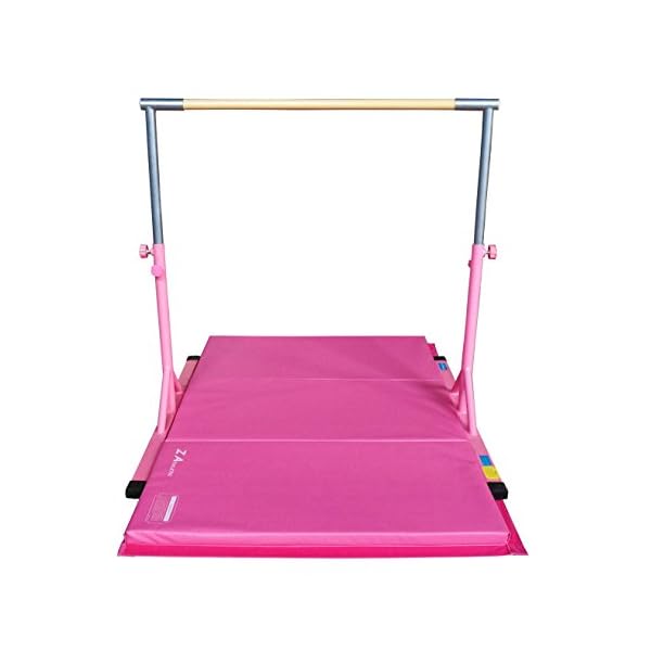 Z ATHLETIC Kip Bar and Gymnastics Mat (Multiple Sizes and Colors