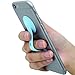 DUZY Silicone Hand Phone Holder Grip or Finger Phone Holder – Modern & Multifunctional Cell Phone Grip Strap Stand – Superior Alternative to Ring Holder – Works with Cases – iPhone or Others