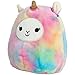 Squishmallows Lucy The Llamacorn Llama Unicorn Tie Dye Plush 9.5 inch