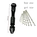 10 Twist Drill Bits DIY Precision Pin Vise Model Bit Set Mini Alloy Hand Drill For Mini Micro Hand Drilling Bit with 10 Twist Drills Rotary Tools