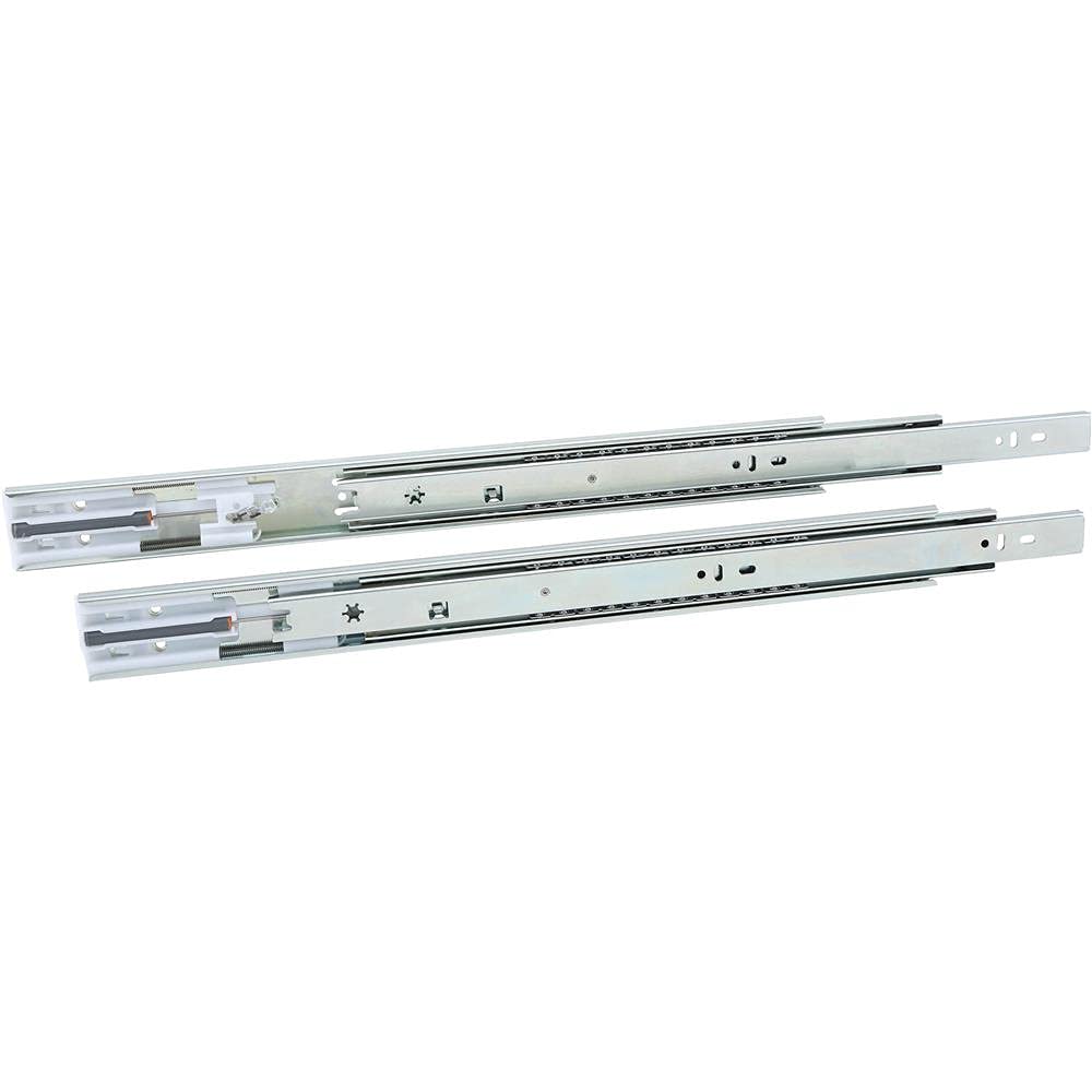 Condition photo showing New/Like New for shop fox d4457 self-closing ball bearing drawer slide, 18-inch