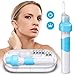 CHARMINER Ear Wax Removal Kit, Electric Ear Cleaner, Vacuum Ear Wax Remover with LED Lights Soft Ear-Pick Clean Tools Set with Double Size Heads for Adults and Children