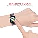 Bestfy 3D Full Coverage Screen Protector for 38mm Apple Watch, Anti-Scratch, Bubble-Free Tempered Glass for iWatch 38mm with Series 1/ 2/ 3, 1 Pack, Black