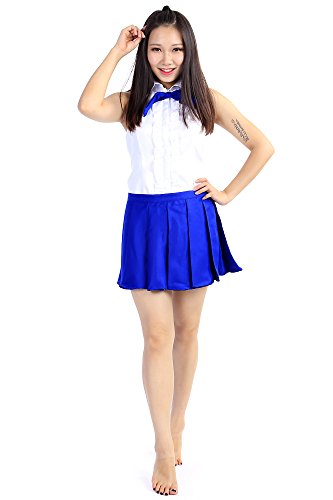 SDWKIT Fairy Tail Cosplay Costume Titania Erza Scarlet Daily Outfit 2nd Version