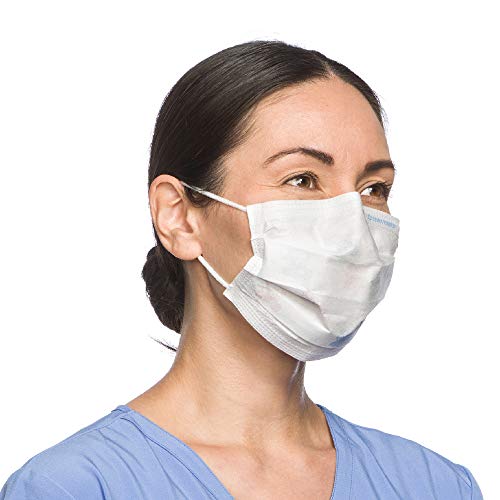 Halyard Health 47295 Health Care Teddy Bear Procedure Face Mask with Earloops (Case of 500)