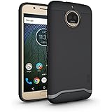 TUDIA Moto G5S Plus Case, Slim-Fit HEAVY DUTY [MERGE] EXTREME Protection / Rugged but Slim Dual Layer Case for Motorola Moto G5S Plus (Matte Black)