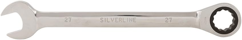 Silverline 589682 Fixed Head Ratchet Spanner 27 mm - Image 3