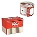 Christmas Gift Tags Sticker Labels Adhesive Jumbo 60 Count - Holiday Label Stickers Tags for Gifts, Presents, Wrapping Paper, Bags - 6 Festive Metallic Xmas Designs White, Red, Green, Gold