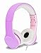 NENOS Kids Headphones for Children Toddler Limited Volume (Lavender)
