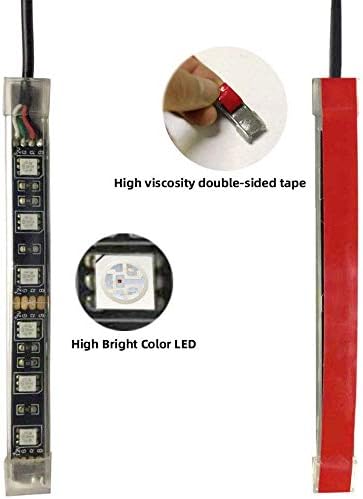 picture Multi Color Led Light Strips For Motorcycles dxx 12pcs motorcycle led light kit