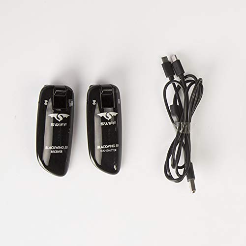 CactusAngui Digital Wireless Guitar Bass Musical Instrument Transmitter Receiver System Black