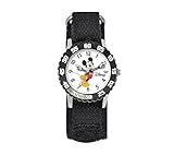 Disney Boys' Mickey Mouse Black Time Teacher Watch