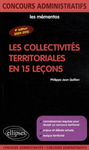 Les  collectivités territoriales en 15 leçons