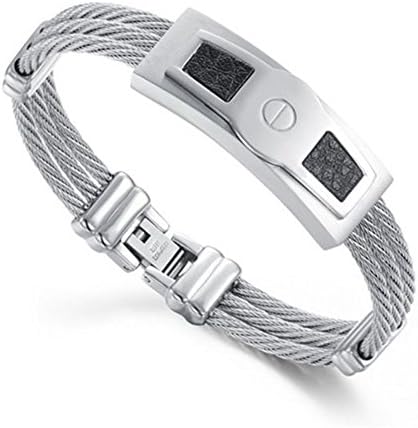 XIEXIE Super Cool Male Hand Catenary of Fine Steel Personality is Made of Bracelet