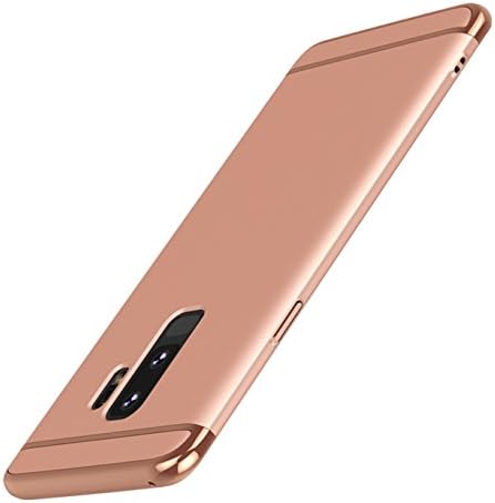 Galaxy S9 Plus Case,Ldea 3 in 1 Ultra Hard Shockproof Cover Case For Galaxy S9 Plus (Rose Gold)