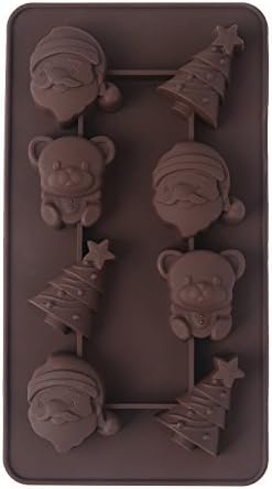 Crazy Egg Reusable Silicone Mold for Cake, Chocolate, Jelly, Candy and Ice cubes (1, Coffee)