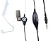 Arama Wired Cell Phone Earpiece Anti-Radiation with Air Tube and Noise Canceling Mic for iPhone Samsung Blackberry LG HTC Huawei ZTE Mobile Phone and Smartphones with 3.5mm Headset Jack(B201MP)