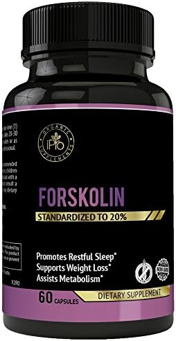 FORSKOLIN 125 mg STANDARDIZED 20%,Forskolin for Weight loss,Assists Metabolism,Promotes Restful Sleep,Pure Natural Forskolin Slim,Forskolin Diet Pills,Burn Fat quicker
