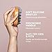 WOW Scalp Massager Shampoo Brush for Natural Hair Care & Growth - Soft Silicone Bristles Scrubber For Men, Women - Massage Head In Shower For Stress To Relax - All Hair Types, Straight, Wavy, Curly