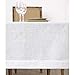 Solino Home Linen Tablecloth – 100% Pure Linen Fall, Thanksgiving, Christmas, Winter, Holiday White Tablecloth 108