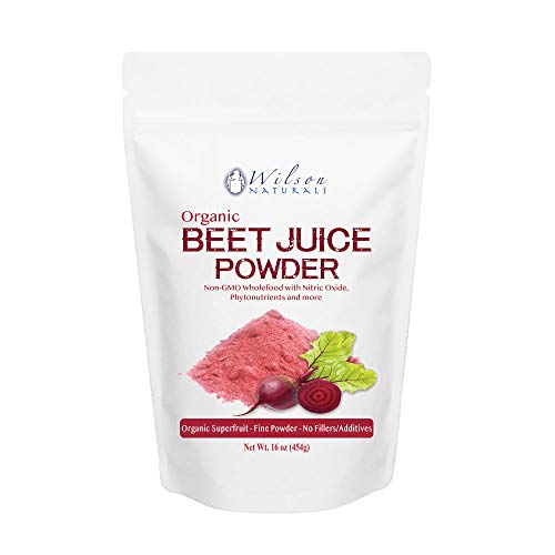 Organic Beet Juice Powder Filled with Natural Nitrates (Nitric Oxide