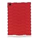 Apple iPad Air 2 Red Shock Drop Hard Candy Cases Silicone Rugged Shock Absorbing Protective Dual Layer Cover Case