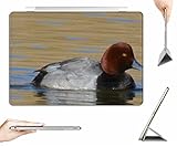 iPad Air Case + Transparent Back Cover - Cute Redhead - [Auto Wake/Sleep Function] [Ultra Slim] [Light Weight]