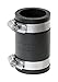 Fernco 1056-125 Cast Iron, Plastic and Steel Pipe Flexible Coupling Connector Sewer and Drain Coupler Adapter 1.25