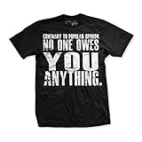 No One Owes You Anything - Earn It T-shirt from Ranger Up, XL