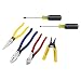 Klein Tools 92906 Tool Kit, 6-Piece Basic Tool Kit for Apprentice or Home Use with 3 Pliers, Wire Stripper and Cutter, 2 Screwdrivers