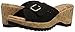 Skechers Cali Women's Bohemias Wedge Sandal, Black, 8 M US