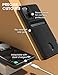 Clayco Cache Series Designed for Samsung Galaxy S20+ Plus Wallet Case (2020) with Card Holder - Black