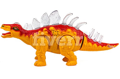 4 Toysery+Dinosaur+Flashing+Operated+Stegosaurus