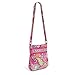 Vera Bradley Triple Zip Hipster in Pink Swirls