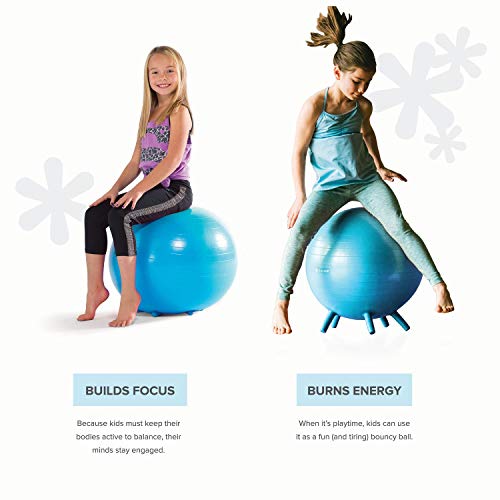 Gaiam Kids Stay-N-Play Balls – Kids' Desk Chair Elementary