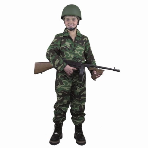 Army G.I. Camouflage Kids Costume