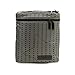 JuJuBe Fuel Cell Reusable/Insulated Bottle Bag and Lunchbox, Onyx Collection - Black Olive