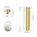 2 in 1 Mini Bluetooth Earpiece,V 4.1 Lipstick-Sized Portable In-Ear CVC 6.0 Noise Cancelling Hands-free Bluetooth Earphone with 900Amh Intelligent Power Bank