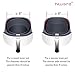 [ XL-VERSION ] Air Fryer Accessories XL- Fits All 5.3 - 5.8QT - Non-Stick Barrel / Pan + Silicone Mat + Air Fryer Recipes, Compatible with Power Air Fryer XL / Philips Avance XL HD9240 / GoWISE USA XL