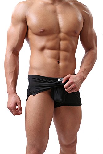 Louis rouse men s smooth ice silk boxer trunks separate…