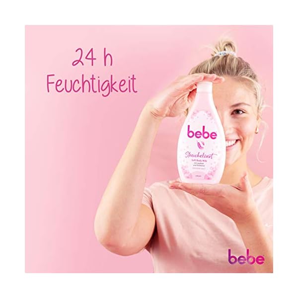 bebe-Soft-Body-Milk-with-Jojoba-Oil-and-Panthenol-Moisturising-Body-Milk-for-Dry-Skin-6-x-400-ml Bebe Body Lotion Soft Body Milk with Jojoba Oil and Panthenol for Dry Skin 6 x 400 ml