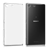 kwmobile Crystal Case for Sony Xperia M5 - Hard Durable Transparent Protective Cover - Transparent