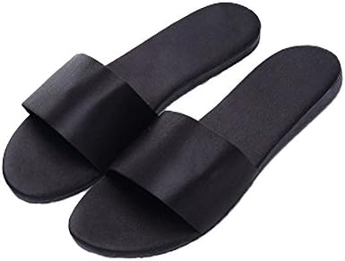 Women Slide Sandals Satin Silky Flat Home Slipper Summer Open Toe Casual Shoes