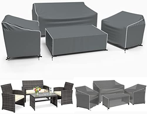 Gasadar Patio Furniture Covers, Outdoor Furniture Cover Waterproof