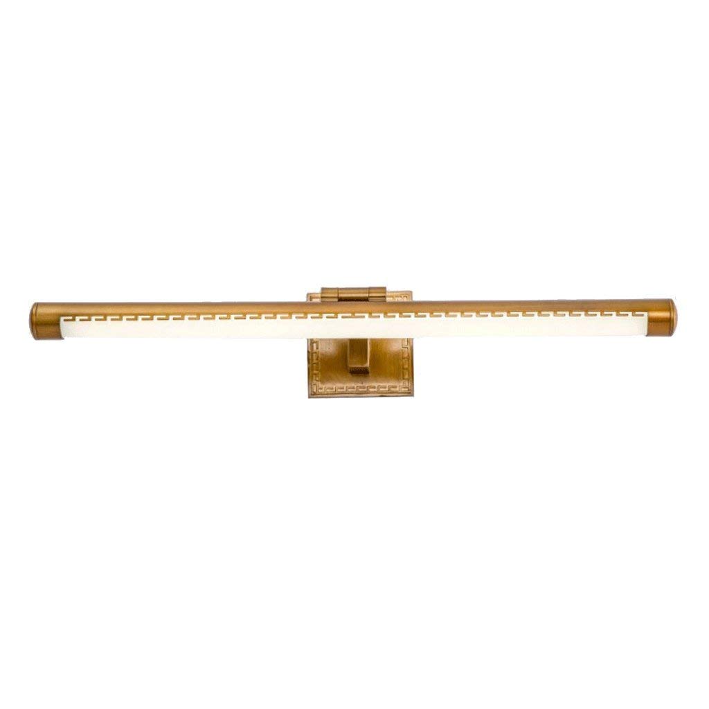 Mirror Front Light Chinese Mirror Headlight Led Bathroom Mirror Headlights Retro Minimalist Nordic Bathroom Cabinet Mirror Lights Wall-Mounted Lamp Dresser Lighting, BOSS LV, L/73.5cm/15w