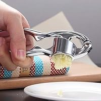 Portable Garlic Mincer Chopper Slicer Grater Kitchen Cooking Gadgets Tool Luxury Press Squeezer Aluminum Alloy Crusher Presser